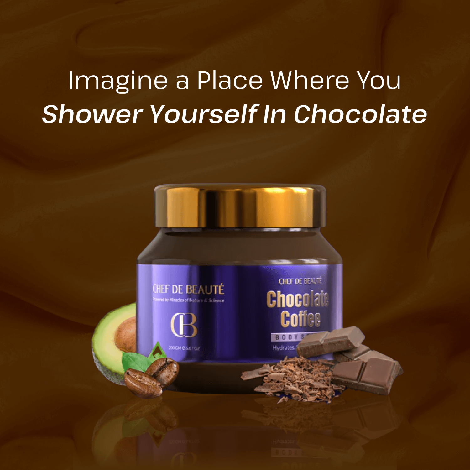 CDB Chocolate Coffee Body Scrub - 200g